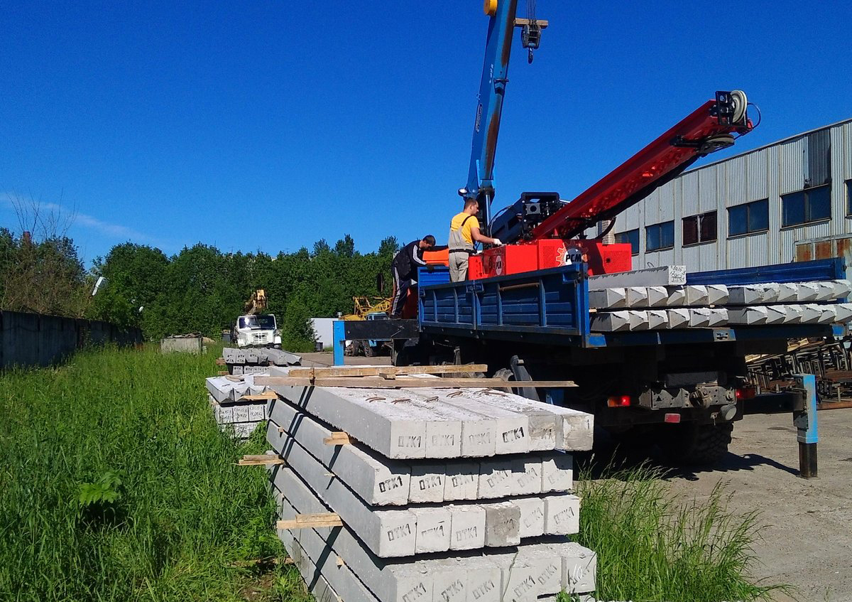 Погрузка-разгрузка ЖБИ